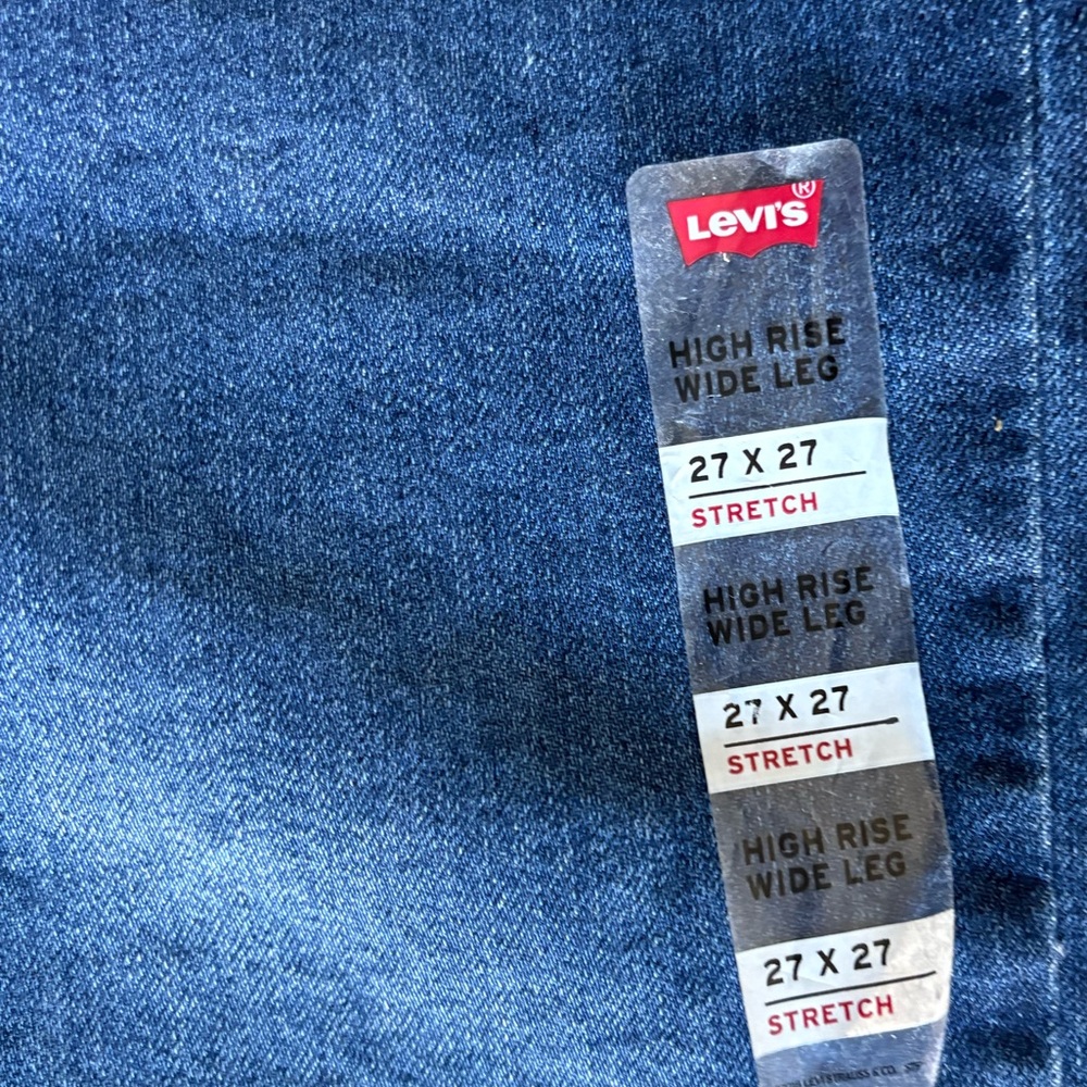 Levi's Women's Blue Flare & Wide Leg Jeans - Picture 5 of 15